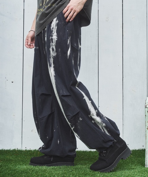 CASPER JOHN(キャスパージョン)の「Tie dye sweat pants/タイダイスウェットパンツ(スウェットパンツ・メンズ・ブルー/レッド/ブラック・MEDIUM/LARGE/SMALL/X-SMALL)」の18枚目の写真