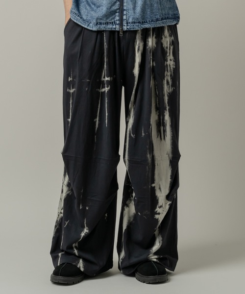 CASPER JOHN(キャスパージョン)の「Tie dye sweat pants/タイダイスウェットパンツ(スウェットパンツ・メンズ・ブルー/レッド/ブラック・MEDIUM/LARGE/SMALL/X-SMALL)」の20枚目の写真