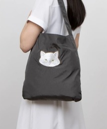 CACHELLIE（カシェリエ）の「CAT EMBROIDERY TOTE（トートバッグ）」