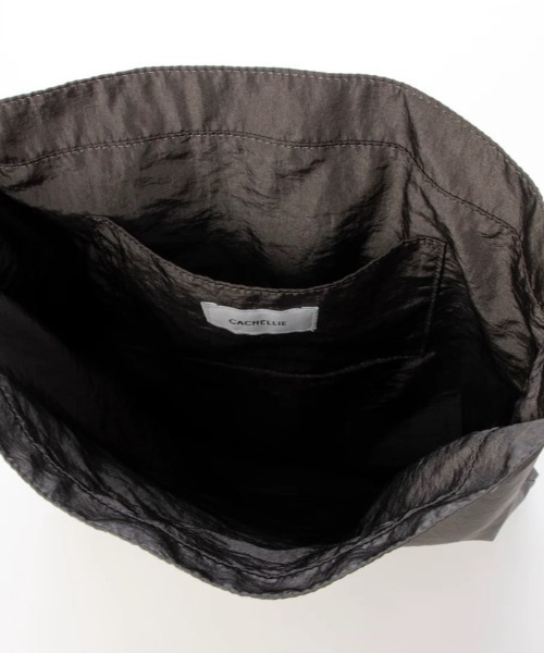 CACHELLIE（カシェリエ）の「CAT EMBROIDERY TOTE（トートバッグ・レディース・ミント/チャコールグレー/ライトピンク・FREE）」の4枚目の写真