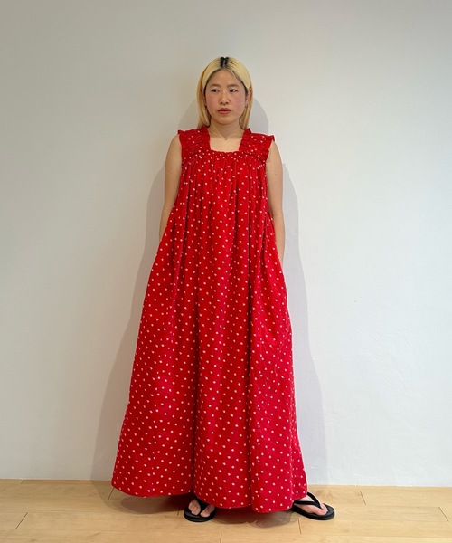 HOLIDAY（ホリデイ）の「FLOWER EMBROIDERY NIGHT DRESS フラワーエン