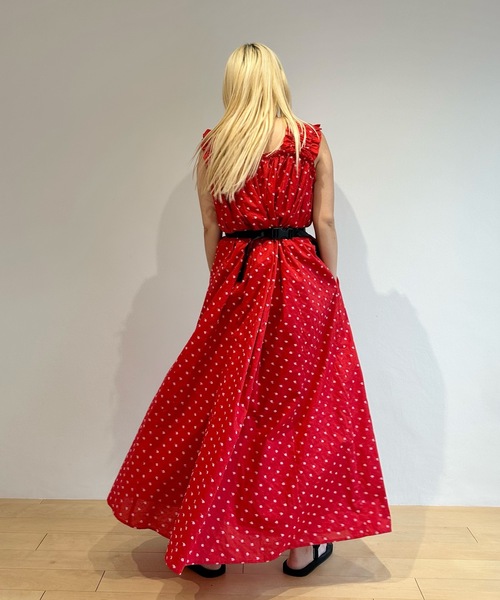 HOLIDAY FLOWER EMBROIDERY NIGHT DRESS 別注 HOLIDAY（ホリデイ）の「FLOWER EMBROIDERY NIGHT DRESS フラワーエン
