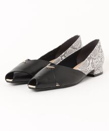 オープントゥパンプス