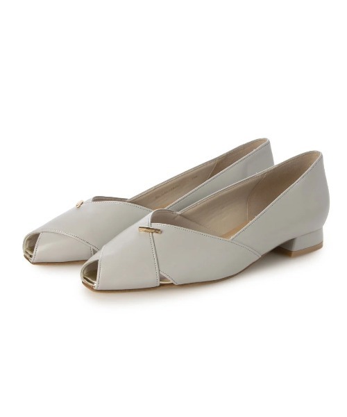 carino(カリーノ)の「オープントゥパンプス(パンプス・レディース・ブラック/ベージュ系その他/グレー・24.5cm/24cm/23.5cm/23cm/22.5cm)」の15枚目の写真