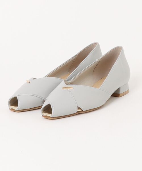 carino(カリーノ)の「オープントゥパンプス(パンプス・レディース・ブラック/ベージュ系その他/グレー・24.5cm/24cm/23.5cm/23cm/22.5cm)」の9枚目の写真