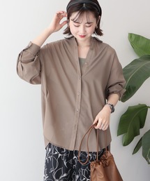 AMERICAN HOLIC（アメリカンホリック）の「【イージーケア・UVカット】シアーラウンドシャツ（シャツ/ブラウス）」