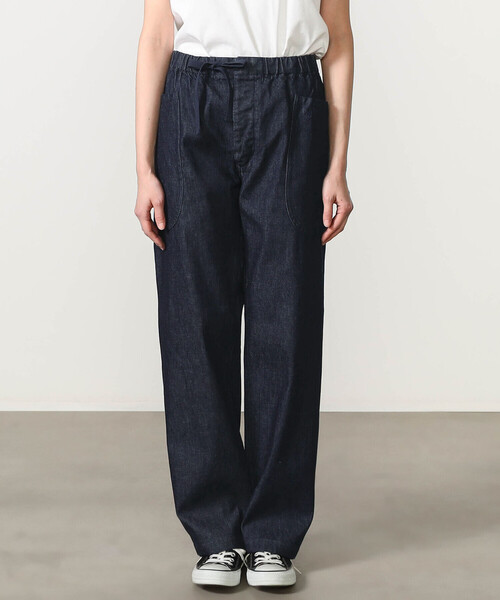 ORCIVAL（オーシバル）の「ORCIVAL | デニム イージーパンツ WOMEN（デニムパンツ・レディース・ダークインディゴブルー・1）」の2枚目の写真