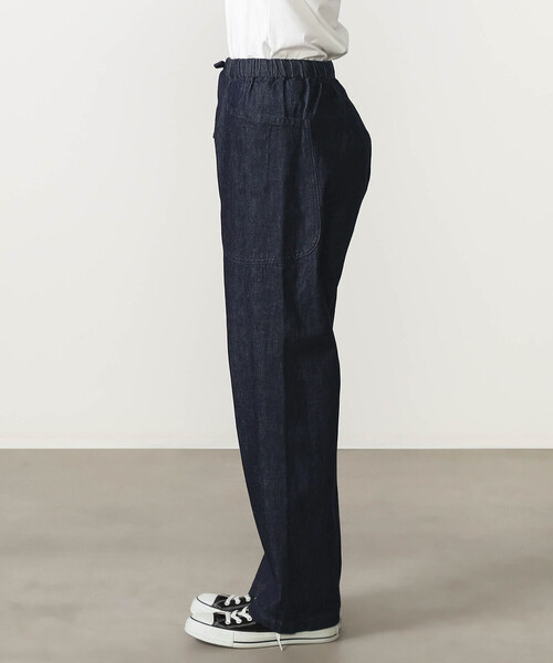ORCIVAL（オーシバル）の「ORCIVAL | デニム イージーパンツ WOMEN（デニムパンツ・レディース・ダークインディゴブルー・1）」の3枚目の写真