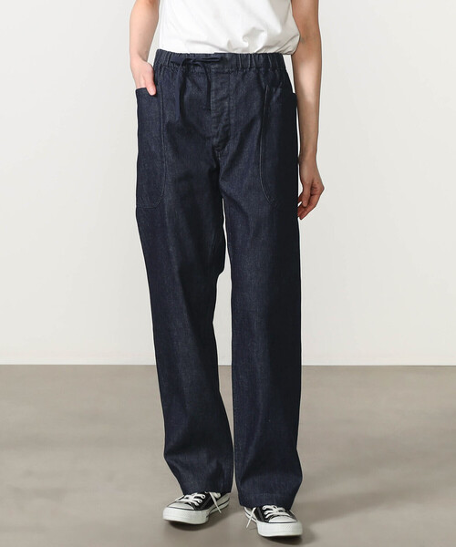 ORCIVAL（オーシバル）の「ORCIVAL | デニム イージーパンツ WOMEN（デニムパンツ・レディース・ダークインディゴブルー・1）」の5枚目の写真