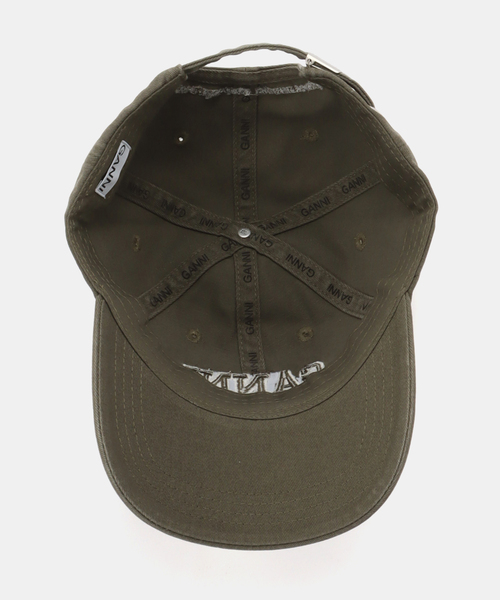 GANNI(ガニー)の「GANNI / ガニー Washed Cotton Canvas Cap Emb(キャップ・レディース・その他・FREE)」の6枚目の写真