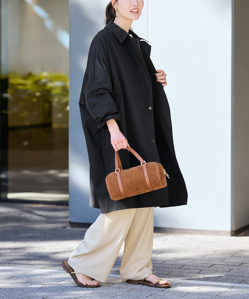 FRAMeWORK（フレームワーク）の「≪追加≫撥水ポンチョトレンチコート 3（その他アウター・レディース・ブラック・38/36）」の9枚目の写真