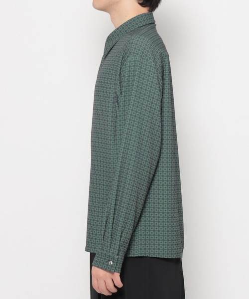 HARE（ハレ）の「コモンガラシャツ(HARE)（シャツ/ブラウス・メンズ・ブラック系その他/グリーン系その他・FREE）」の13枚目の写真