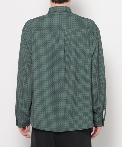 HARE（ハレ）の「コモンガラシャツ(HARE)（シャツ/ブラウス・メンズ・ブラック系その他/グリーン系その他・FREE）」の14枚目の写真