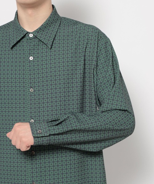 HARE（ハレ）の「コモンガラシャツ(HARE)（シャツ/ブラウス・メンズ・ブラック系その他/グリーン系その他・FREE）」の16枚目の写真