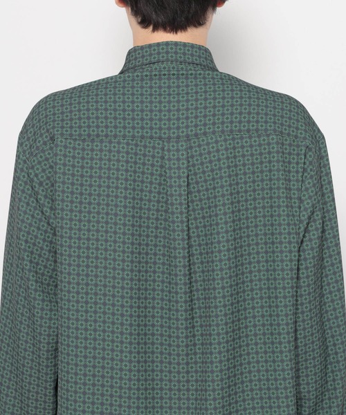 HARE（ハレ）の「コモンガラシャツ(HARE)（シャツ/ブラウス・メンズ・ブラック系その他/グリーン系その他・FREE）」の18枚目の写真