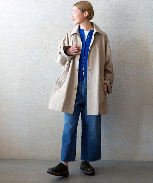 JOURNAL STANDARD LUXE(ジャーナルスタンダード ラックス)の「12OZデニム フラムパンツ(デニムパンツ・レディース・ネイビー・SMALL/LARGE/MEDIUM)」の13枚目の写真