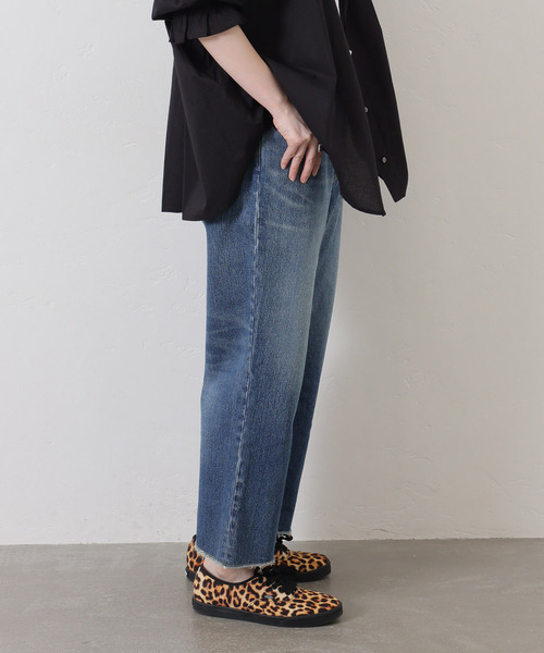 JOURNAL STANDARD LUXE(ジャーナルスタンダード ラックス)の「12OZデニム フラムパンツ(デニムパンツ・レディース・ネイビー・SMALL/LARGE/MEDIUM)」の16枚目の写真