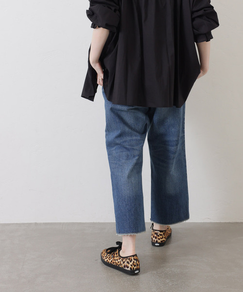 JOURNAL STANDARD LUXE(ジャーナルスタンダード ラックス)の「12OZデニム フラムパンツ(デニムパンツ・レディース・ネイビー・SMALL/LARGE/MEDIUM)」の17枚目の写真