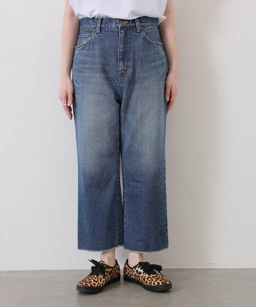 JOURNAL STANDARD LUXE(ジャーナルスタンダード ラックス)の「12OZデニム フラムパンツ(デニムパンツ・レディース・ネイビー・SMALL/LARGE/MEDIUM)」の20枚目の写真