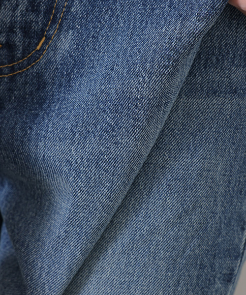 JOURNAL STANDARD LUXE(ジャーナルスタンダード ラックス)の「12OZデニム フラムパンツ(デニムパンツ・レディース・ネイビー・SMALL/LARGE/MEDIUM)」の7枚目の写真