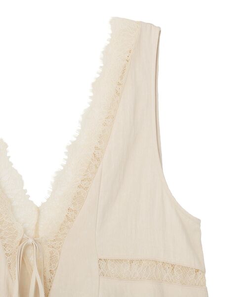 Green　Parks（グリーンパークス）の「ランジェリー風サテンビスチェ（その他トップス・レディース・ブラック/ホワイト系その他2・FREE）」の17枚目の写真