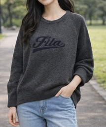 FILA UVジャガード編みセーター