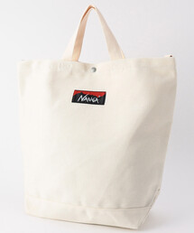 NANGA(�i���K)��NANGA/�i���K NANGA LOGO 2WAY CANVAS TOTE BAG �i���K ���S 2WAY �L�����o�X �g�[�g�o�b�O(�g�[�g�o�b�O)