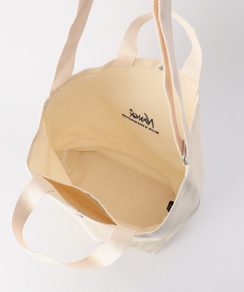 NANGA（ナンガ）の「NANGA/ナンガ NANGA LOGO 2WAY CANVAS TOTE BAG ナンガ ロゴ 2WAY キャンバス トートバッグ（トートバッグ・メンズ・ベージュ・ONE SIZE）」の11枚目の写真