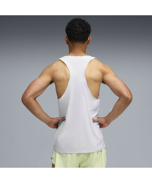 PUMA（プーマ）の「PUMA プーマ メンズ ランニング ライトスピード ウルトラウィーブ グラフィ（タンクトップ・メンズ・シルバー系その他・LARGE/X-LARGE/MEDIUM/SMALL）」の2枚目の写真