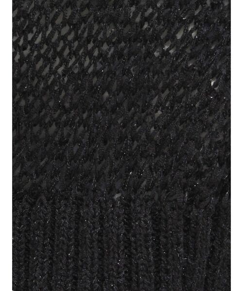 MERCURYDUO（マーキュリーデュオ）の「スカシ編ミラメコンボレロカーディガン（カーディガン/ボレロ・レディース・ピンク/ライトグレー/オフホワイト/ライトブルー/ブラック・FREE）」の19枚目の写真