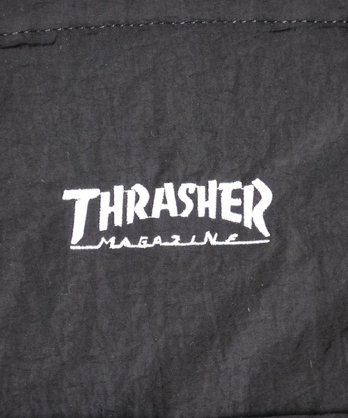 THRASHER(スラッシャー)の「THRASHER TOTE SHOULDER L 2WAY トート ショルダーバッグ(トートバッグ・メンズ・ブラック×ホワイト/ブラック系・FREE)」の8枚目の写真