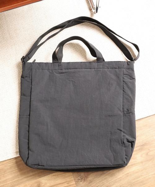 THRASHER(スラッシャー)の「THRASHER TOTE SHOULDER L 2WAY トート ショルダーバッグ(トートバッグ・メンズ・ブラック×ホワイト/ブラック系・FREE)」の11枚目の写真