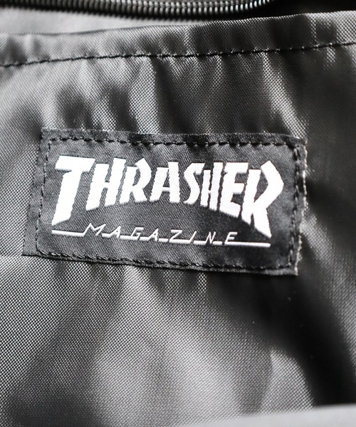 THRASHER(スラッシャー)の「THRASHER TOTE SHOULDER L 2WAY トート ショルダーバッグ(トートバッグ・メンズ・ブラック×ホワイト/ブラック系・FREE)」の15枚目の写真