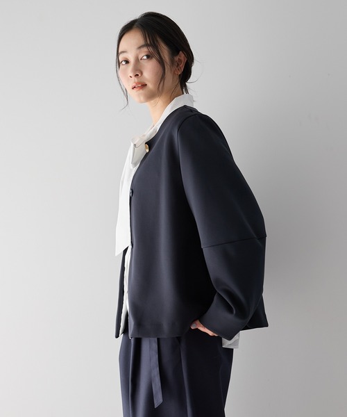 YECCA VECCA（イェッカヴェッカ）の「ボウタイシャツ（シャツ/ブラウス・レディース・ホワイト・M）」の20枚目の写真