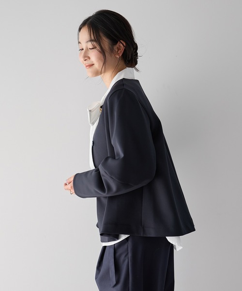 YECCA VECCA（イェッカヴェッカ）の「ボウタイシャツ（シャツ/ブラウス・レディース・ホワイト・M）」の21枚目の写真