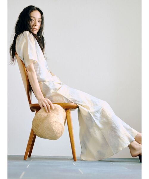 Ungrid(アングリッド)の「タイダイ開襟ハーフスリーブシャツ(シャツ/ブラウス・レディース・ブラウン/ブルー・FREE)」の15枚目の写真