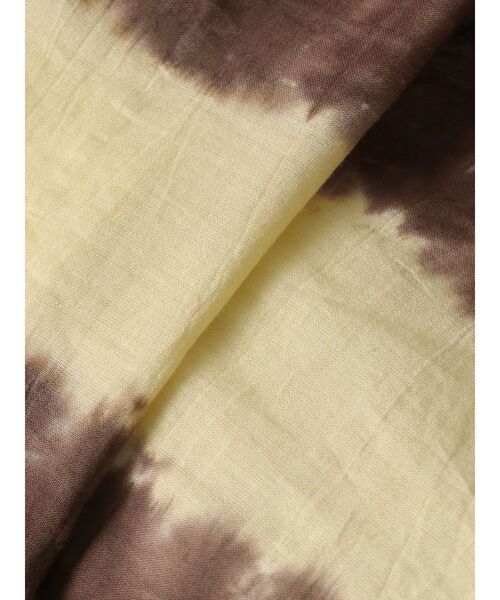 Ungrid(アングリッド)の「タイダイ開襟ハーフスリーブシャツ(シャツ/ブラウス・レディース・ブラウン/ブルー・FREE)」の7枚目の写真