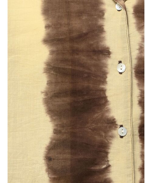 Ungrid(アングリッド)の「タイダイ開襟ハーフスリーブシャツ(シャツ/ブラウス・レディース・ブラウン/ブルー・FREE)」の10枚目の写真