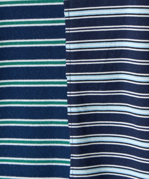 etsinta（エシンタ）の「【etsinta】マルチボーダーリメイクtee（Tシャツ/カットソー・レディース・オフホワイト/ネイビー・ONE SIZE）」の12枚目の写真