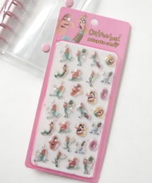 Jelly moo（ジェリームー）の「【 Jelly moo / ジェリームー 】 Cartoon box ぷくぷく キャンディー シール / ステッカー（ステッカー/テープ）」