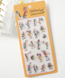 Jelly moo（ジェリームー）の「【 Jelly moo / ジェリームー 】 Cartoon box ぷくぷく キャンディー シール / ステッカー（ステッカー/テープ）」