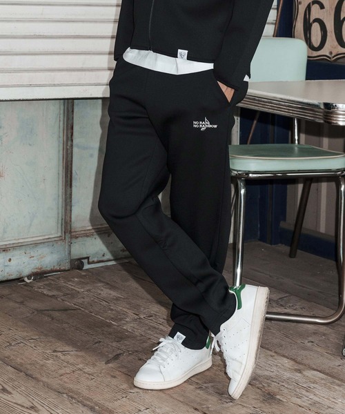 No Rain No Rainbow(ノーレインノーレインボー)の「mp14817-cardboard knit pants with two-tone embroidery イージーパンツ(NR26S-10)(その他パンツ・メンズ・ネイビー/ブラック/トップグレー・XL/L/M/S)」の15枚目の写真