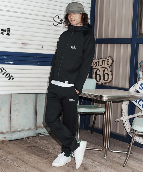 No Rain No Rainbow(ノーレインノーレインボー)の「mp14817-cardboard knit pants with two-tone embroidery イージーパンツ(NR26S-10)(その他パンツ・メンズ・ネイビー/ブラック/トップグレー・XL/L/M/S)」の17枚目の写真