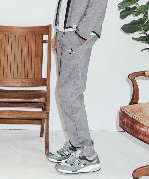 No Rain No Rainbow(ノーレインノーレインボー)の「mp14817-cardboard knit pants with two-tone embroidery イージーパンツ(NR26S-10)(その他パンツ・メンズ・ネイビー/ブラック/トップグレー・XL/L/M/S)」の21枚目の写真