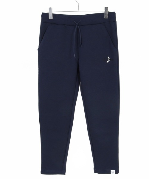 mp14817-cardboard knit pants with two-tone embroidery イージー