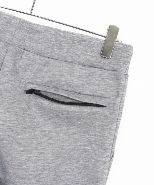 No Rain No Rainbow(ノーレインノーレインボー)の「mp14817-cardboard knit pants with two-tone embroidery イージーパンツ(NR26S-10)(その他パンツ・メンズ・ネイビー/ブラック/トップグレー・XL/L/M/S)」の6枚目の写真
