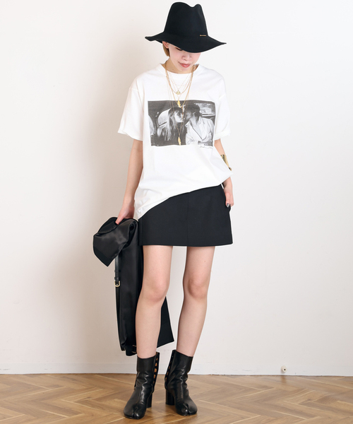 AP STUDIO（エーピーストゥディオ）の「【FRENKEN/フランケン】Affection Short Skirt Pants（その他パンツ・レディース・ブラック・FREE）」の4枚目の写真