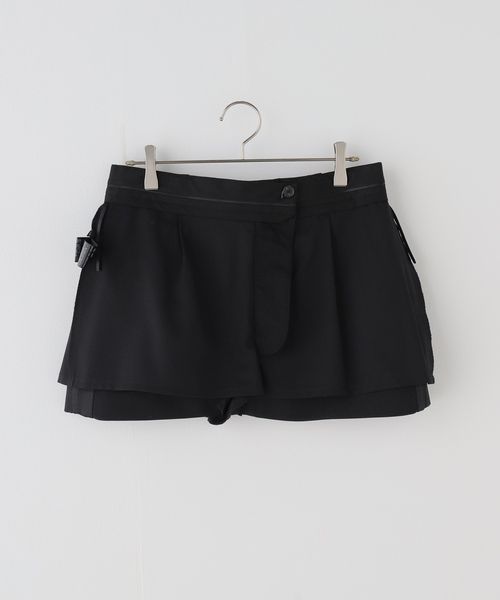 AP STUDIO（エーピーストゥディオ）の「【FRENKEN/フランケン】Affection Short Skirt Pants（その他パンツ・レディース・ブラック・FREE）」の17枚目の写真