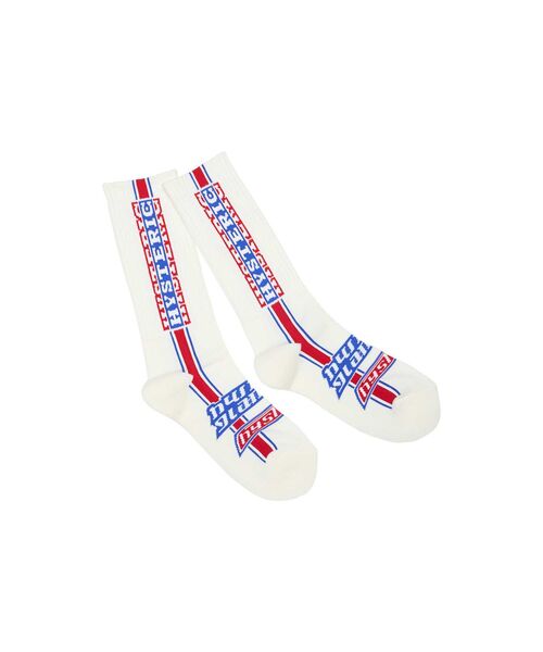 HYSTERIC GLAMOUR（ヒステリックグラマー）の「HG PIT CREW スポーツソックス（ソックス/靴下・メンズ・ブラック系その他/ブラック/ホワイト系その他/ホワイト・FREE）」の5枚目の写真