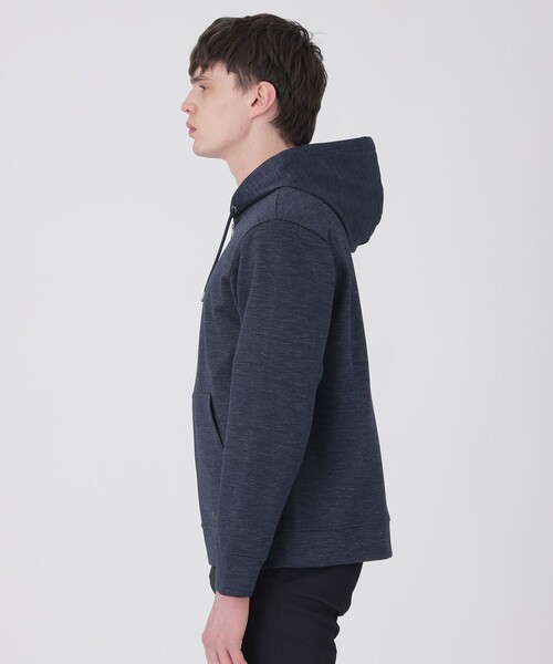 BLACK LABEL CRESTBRIDGE（ブラックレーベル・クレストブリッジ）の「メランジラミーバックチェックパーカー（パーカー・メンズ・ライトグレー・XL/L/M）」の11枚目の写真